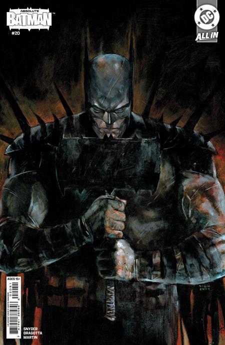 Absolute Batman #20 CVR E INC 1:25 Martin Simmonds Card Stock Variant PREORDER 5/13