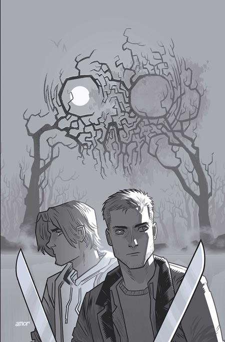 Supernatural #7 Cover K Inc 1:5 John Amor Line Art Full Art Variant