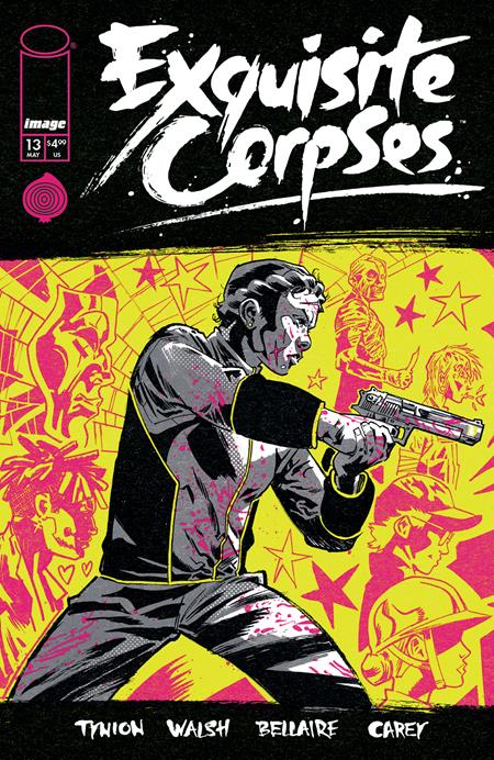 Comic book cover of 'Exquisite Corpses #13 Cover H Thank You Variant'