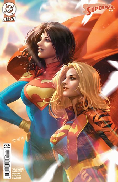 SUPERMAN #27 CVR B DERRICK CHEW CARD STOCK VAR SUPERGIRL PRESALE 6/25