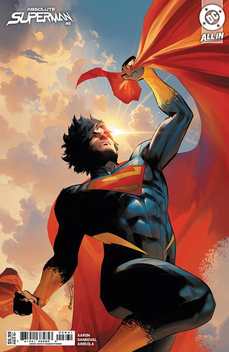 ABSOLUTE SUPERMAN #8 CVR C BRANDON PETERSON CARD STOCK VAR PRESALE 6/4/2025