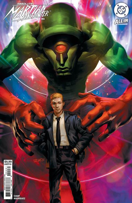 ABSOLUTE MARTIAN MANHUNTER #4 (OF 12) CVR C DERRICK CHEW CARD STOCK VAR PRESALE 6/25