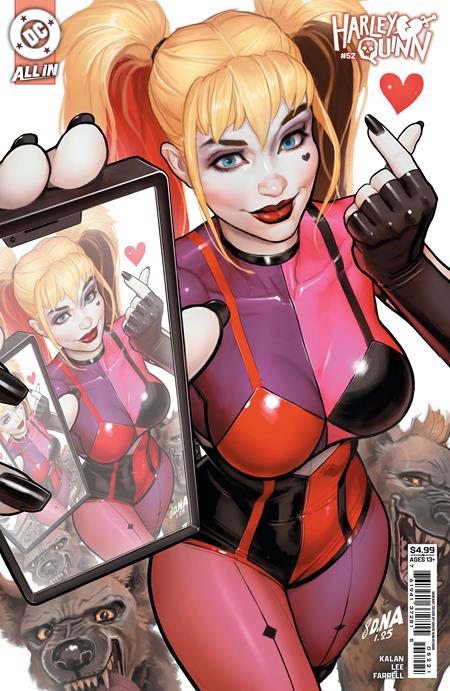 HARLEY QUINN #52 CVR B DAVID NAKAYAMA CARD STOCK VAR PRESALE 6/25