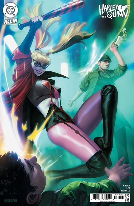 HARLEY QUINN #52 CVR C NOOBOVICH CARD STOCK VAR PRESALE 6/25