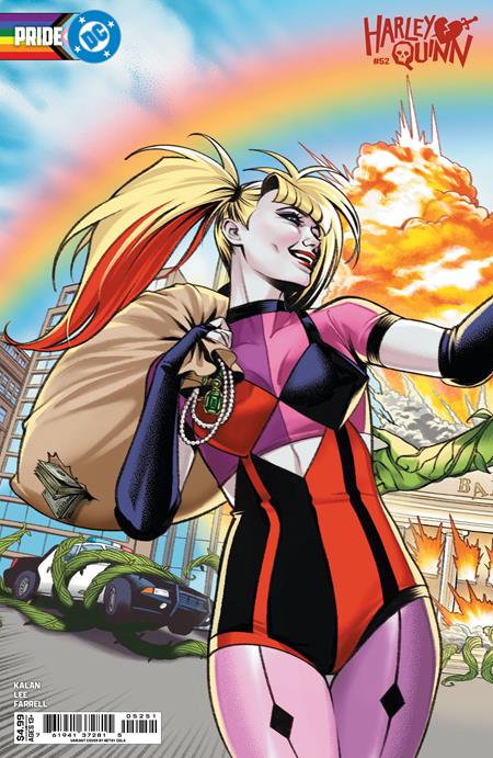 HARLEY QUINN #52 CVR D BETSY COLA DC PRIDE CONNECTING CARD STOCK VAR PRESALE 6/25