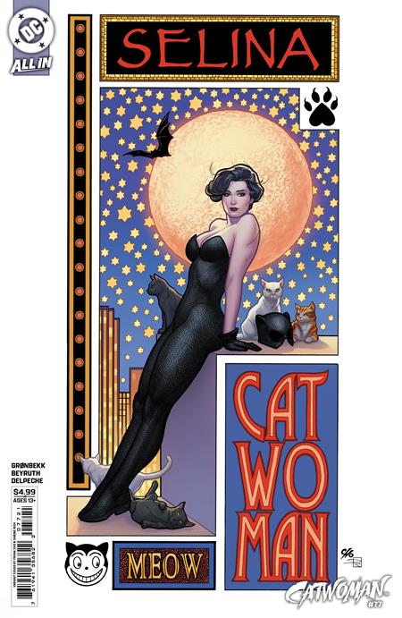CATWOMAN #77 CVR B FRANK CHO CARD STOCK VAR PRESALE 6/18