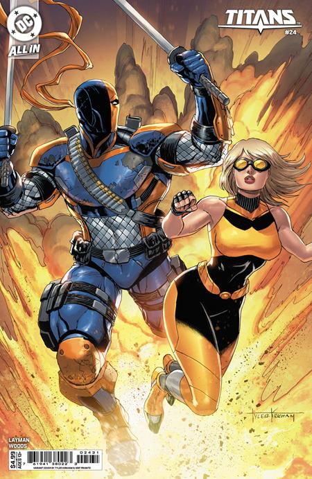 TITANS #24 CVR C TYLER KIRKHAM CARD STOCK VAR PRESALE 6/18