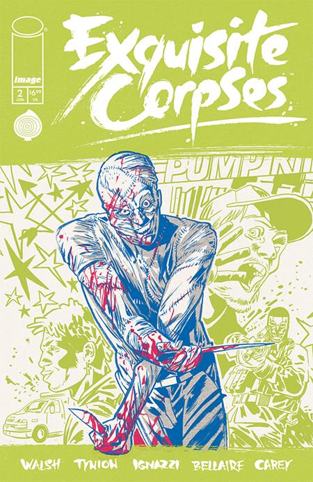 EXQUISITE CORPSES #2 CVR C MICHAEL WALSH POLYBAGGED VAR (MR) PRESALE 6/18