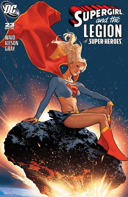 Supergirl And The Legion Of Super Heroes #23 Facsimile Edition Cover D Blank Card Stock Variant