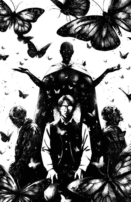 Nectar #4 Cover E Maan House Full Art B&W Inc 1:30 PREORDER 6/24