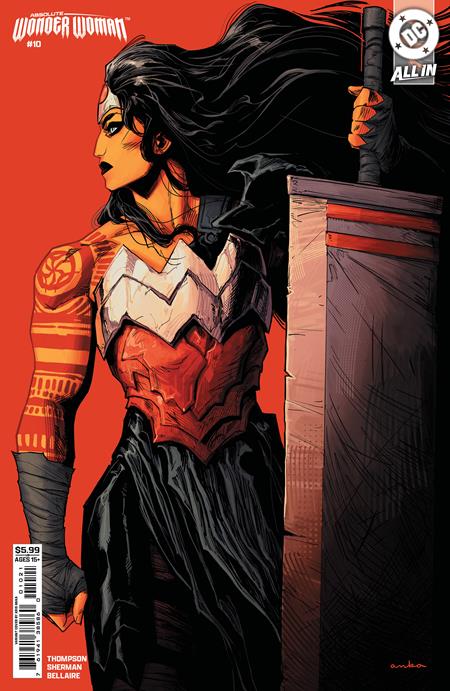 ABSOLUTE WONDER WOMAN #10 CVR B KRIS ANKA CARD STOCK VAR PRESALE 7/23