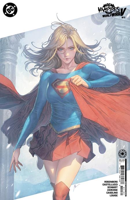 DC VS VAMPIRES WORLD WAR V #11 (OF 12) CVR C HOMARE CARD STOCK VAR PRESALE 7/23