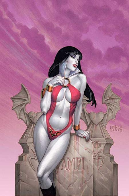 VAMPIRELLA ARMAGEDDON #2 CVR M INCENTIVE 1:15 JOSEPH MICHAEL LINSNER VIRGIN VAR PRESALE 8/20