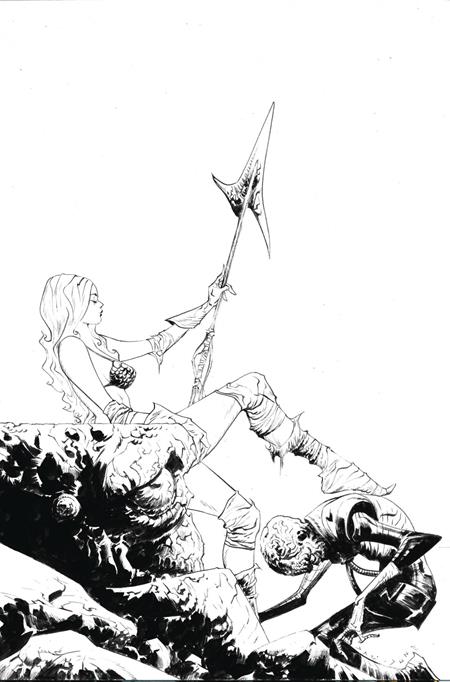 RED SONJA ATTACKS MARS #4 (OF 4) CVR G INCENTIVE 1:15 JAE LEE LINE ART VIRGIN VAR PRESALE 7/23