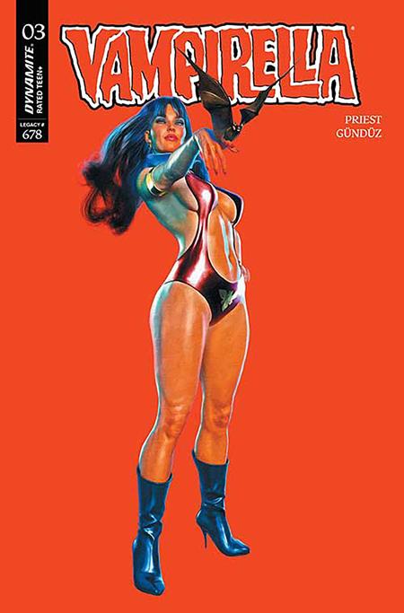 VAMPIRELLA (2025) #3 CVR ZB INCENTIVE 1:10 MARK SPEARS RED VAR