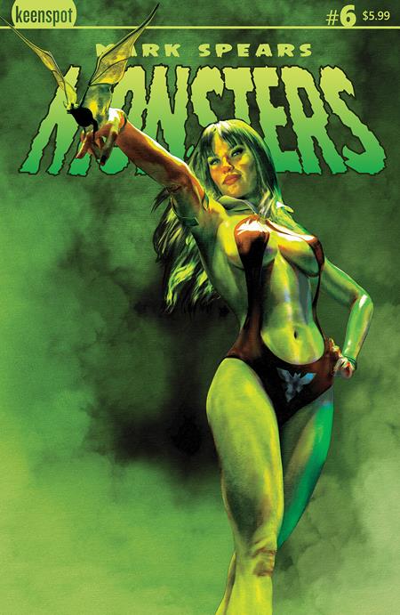 MARK SPEARS MONSTERS #6 CVR C MARK SPEARS VAMPIRELLA VAR PRESALE 7/30
