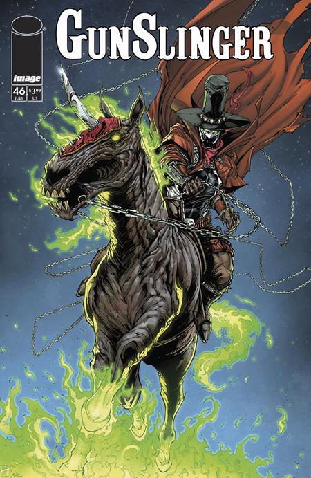 GUNSLINGER SPAWN #46 CVR B JONATHAN URIBE VAR PRESALE 8/20