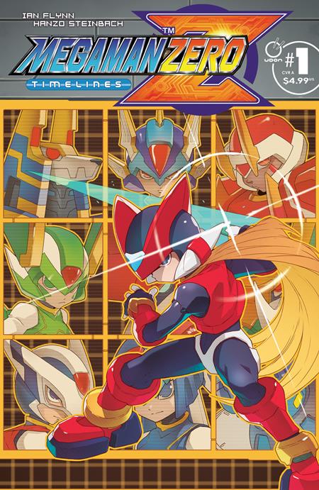 MEGA MAN ZERO TIMELINES #1 (ONE SHOT) CVR A HANZO STEINBACH PRESALE 8/20