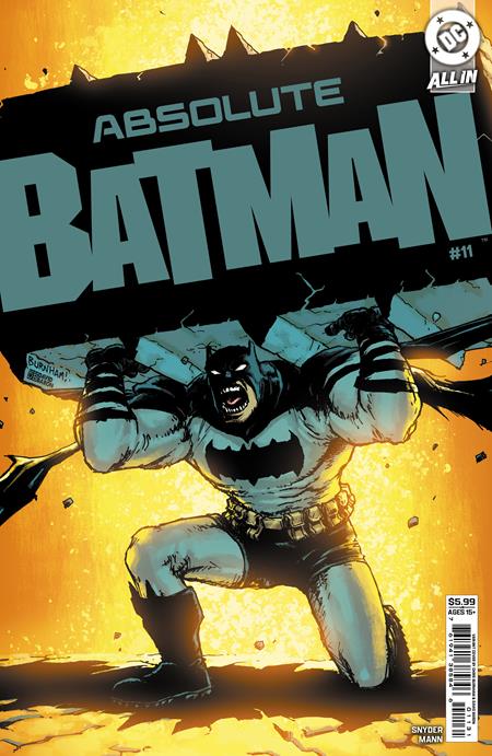 ABSOLUTE BATMAN #11 CVR C CHRIS BURNHAM CARD STOCK VAR PRESALE 8/20