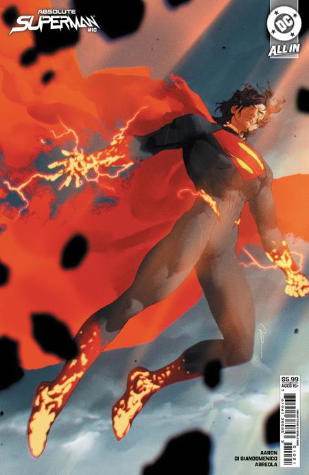 ABSOLUTE SUPERMAN #10 CVR B GERALD PAREL CARD STOCK VAR PRESALE 8/6