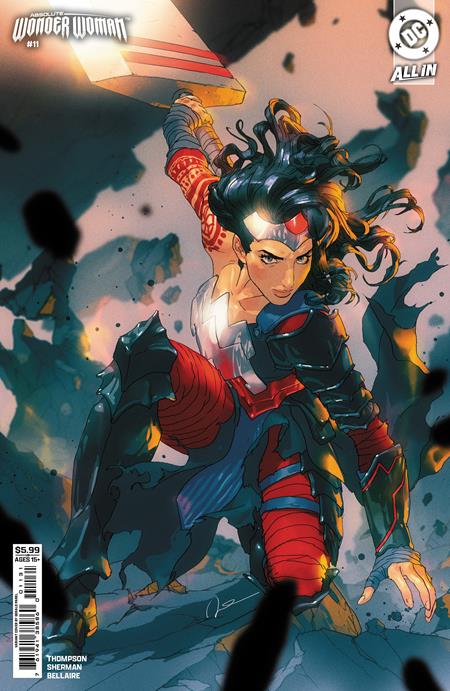 ABSOLUTE WONDER WOMAN #11 CVR C GERALD PAREL CARD STOCK VAR PRESALE 8/27