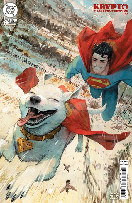 KRYPTO THE LAST DOG OF KRYPTON #3 (OF 5) CVR B NIKO HENRICHON CARD STOCK VAR PRESALE 8/20
