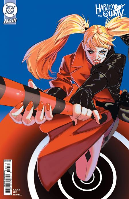 HARLEY QUINN #53 CVR D INCENTIVE 1:25 DIBERKATO CARD STOCK VAR PRESALE 8/27