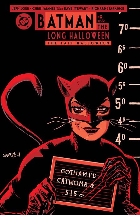 BATMAN THE LONG HALLOWEEN THE LAST HALLOWEEN #9 (OF 10) CVR B CHRIS SAMNEE CARD STOCK VAR PRESALE 10/08
