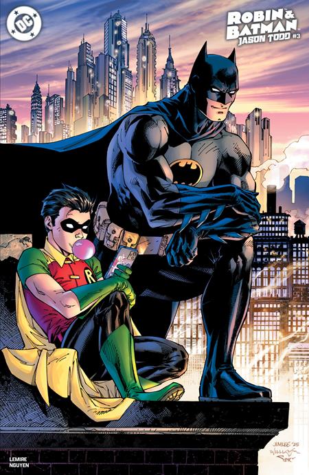 ROBIN & BATMAN JASON TODD #3 (OF 3) CVR E JIM LEE VAR PRESALE 8/27