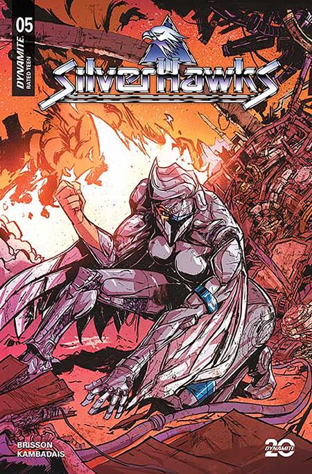 SILVERHAWKS #5 CVR J INCENTIVE 1:10 DAVID COUSENS BATTLE DAMAGE ORIGINAL VAR PRESALE 7/23