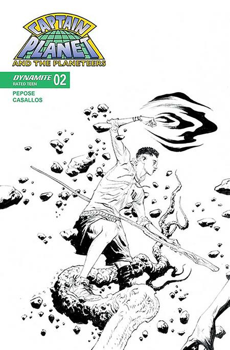 CAPTAIN PLANET #2 CVR G INCENTIVE 1:10 JAE LEE LINE ART VAR PRESALE 7/23