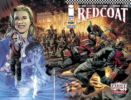 REDCOAT #14 CVR A BRYAN HITCH & BRAD ANDERSON WRAPAROUND PRESALE 9/10