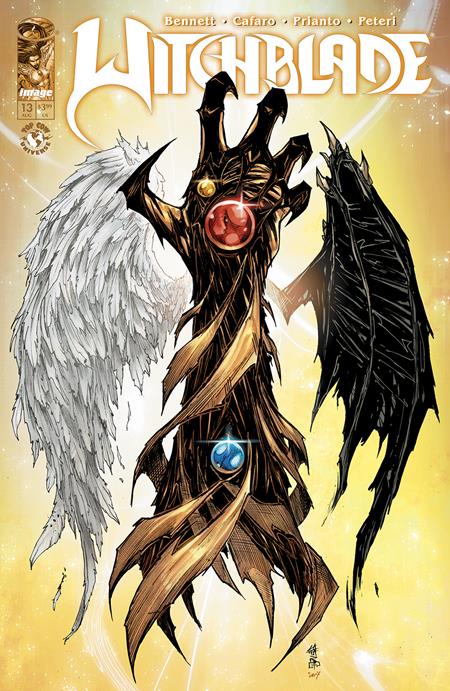 WITCHBLADE #13 CVR A GIUSEPPE CAFARO & ARIF PRIANTO PRESALE 8/20