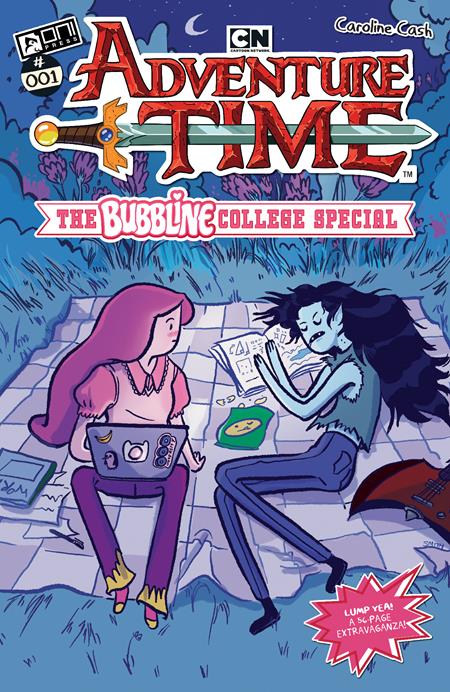 ADVENTURE TIME (2025) THE BUBBLINE COLLEGE SPECIAL # 1 (ONE SHOT) CVR B ROBYN SMITH VAR PRESALE 10/01