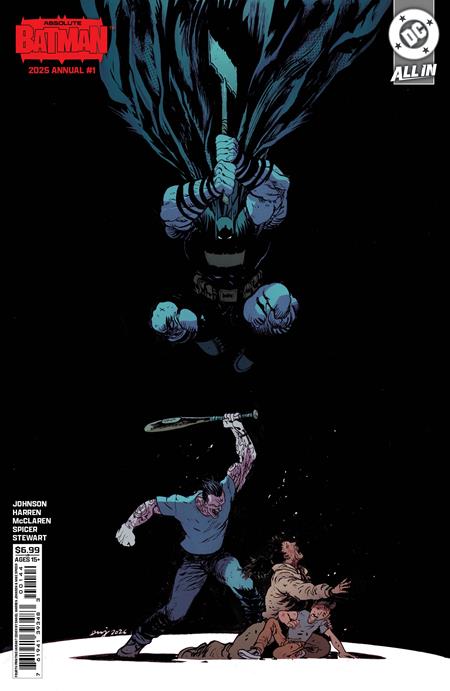 Absolute Batman 2025 Annual #1 (One Shot) 4th Print Cover B Daniel Warren Johnson Card Stock Variant