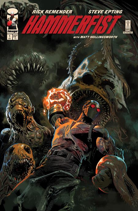 Hammerfist #1 Cover G Daniel Acuna Inc 1:50