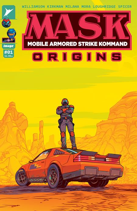Comic book cover of 'Mask Origins #1 (One Shot) Cover A Pye Parr PRESALE 8/26'