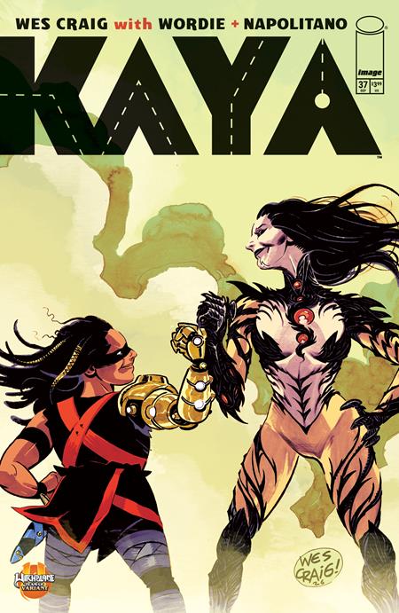 Kaya #37 Cover C Wes Craig Witchblade Team Up