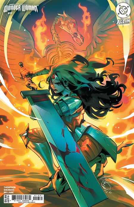 ABSOLUTE WONDER WOMAN #12 CVR B MIRKA ANDOLFO CARD STOCK VAR PRESALE 09/24/2025