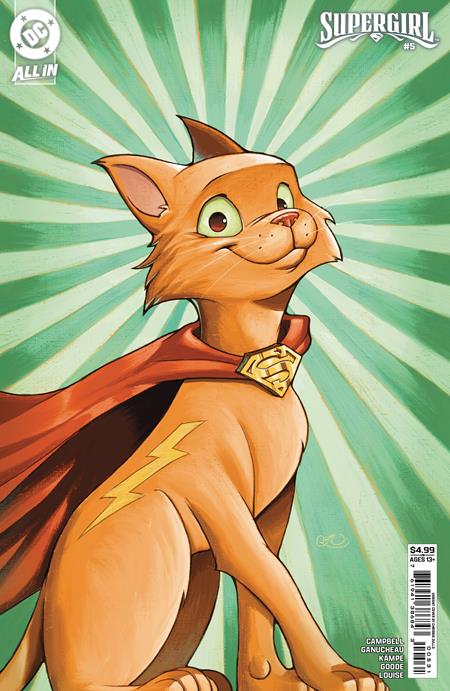 SUPERGIRL #5 CVR C CHRISSIE ZULLO CARD STOCK VAR PRESALE 9/10