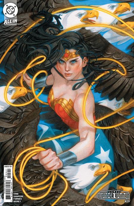 WONDER WOMAN #25 CVR H INC 1:25 TRAN NGUYEN INCENTIVE PRESALE 9/17