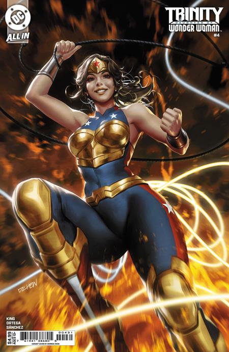 Trinity: Daughter of Wonder Woman #4 (of 6) Derrick Chew Card Stock Variant