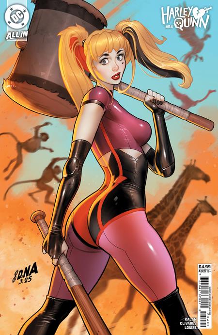 HARLEY QUINN #54 CVR B DAVID NAKAYAMA CARD STOCK VAR PRESALE 09/24/2025