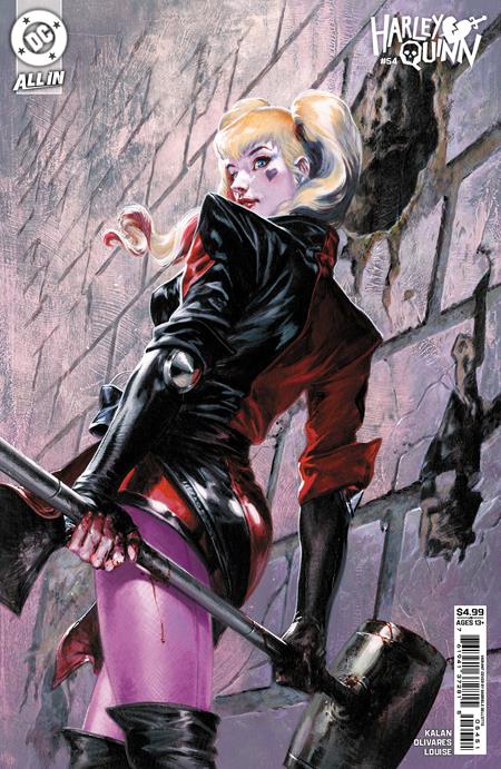 HARLEY QUINN #54 CVR D GABRIELE DELL OTTO GOTHAM CARD STOCK VAR PRESALE 09/24/2025