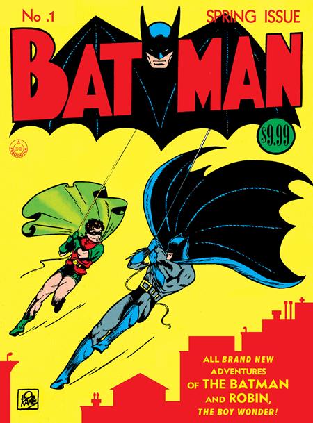 BATMAN (1940) #1 FACSIMILE EDITION CVR A BOB KANE PRESALE 09/17