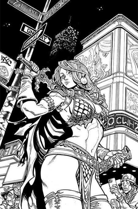 SONJA REBORN #1 CVR Q 1:15 INCENTIVE CHAD HARDIN LINE ART VIRGIN VAR PRESALE 8/27