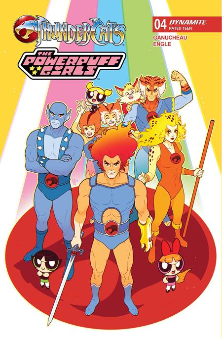 THUNDERCATS POWERPUFF GIRLS #4 CVR A PAULINA GANUCHEAU VAR