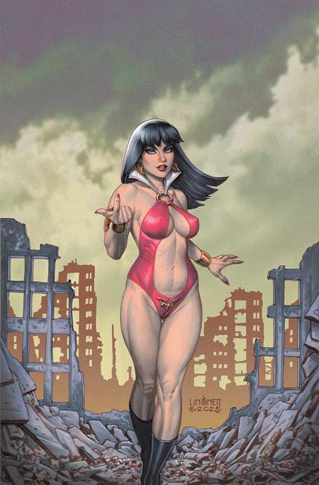 VAMPIRELLA ARMAGEDDON #3 CVR I INCENTIVE 1:15 JOSEPH MICHAEL LINSNER VIRGIN VAR PRESALE 09/17/2025