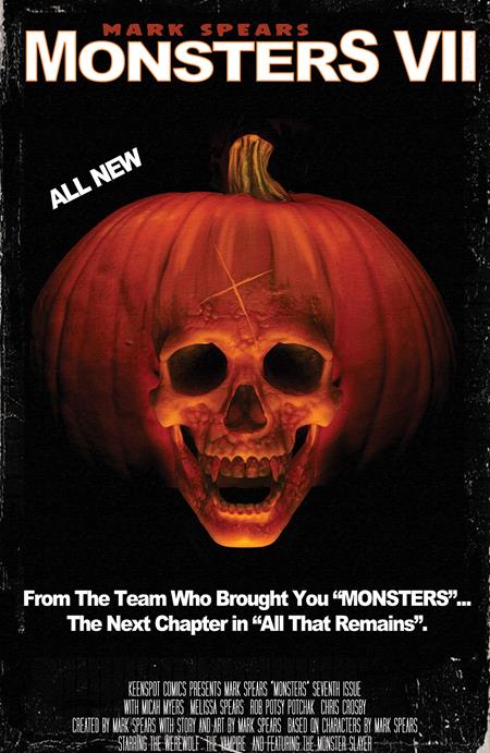MARK SPEARS MONSTERS #7 CVR C MARK SPEARS HALLOWEEN II HOMAGE VAR PRESALE 09/24/2025