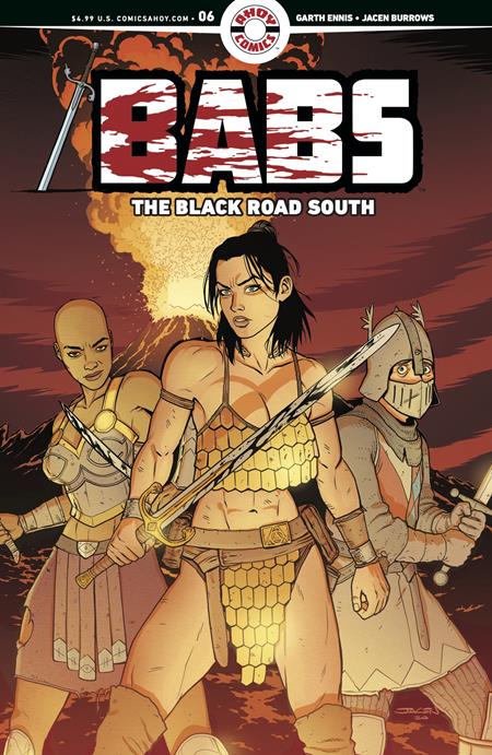 Babs: The Black Road South #6 (Of 6) Cover A Jacen Burrows